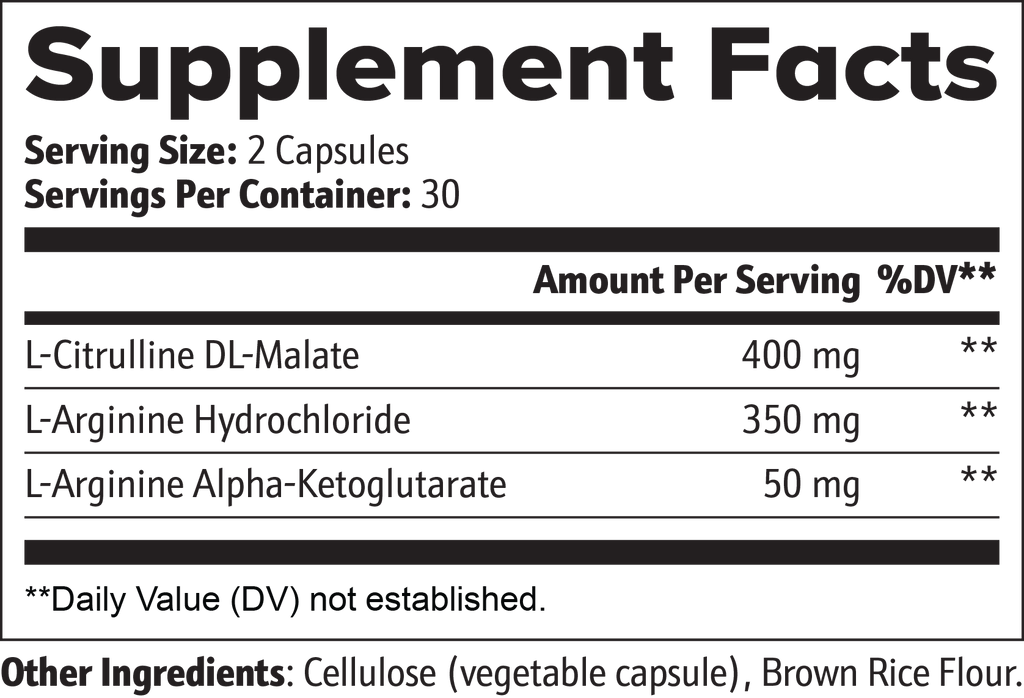 L-Citrulline & L-Arginine Stack